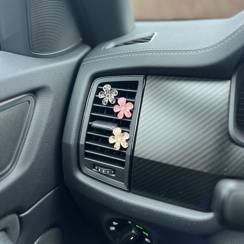 Ozdobná květinka do ventilace