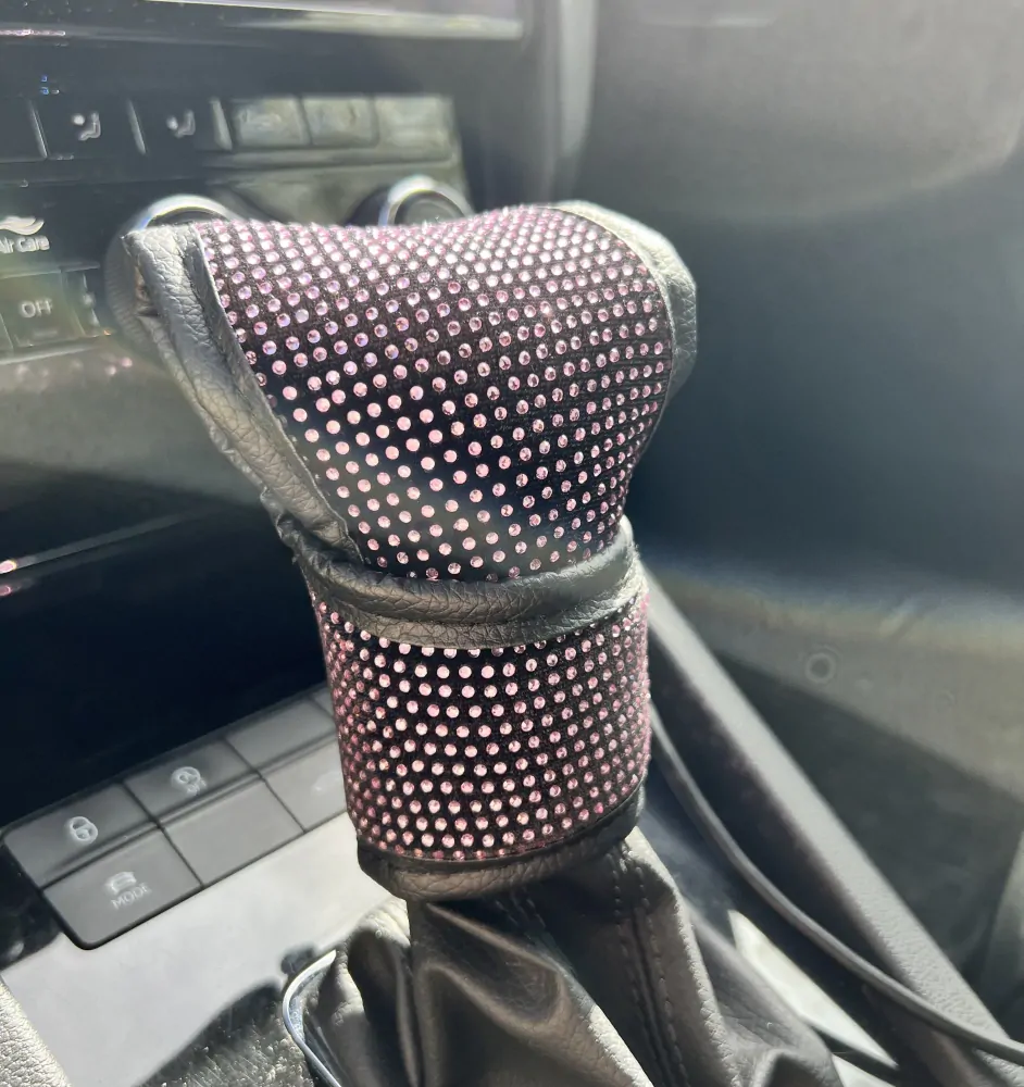 Obal na řadící páku Crystal Pink