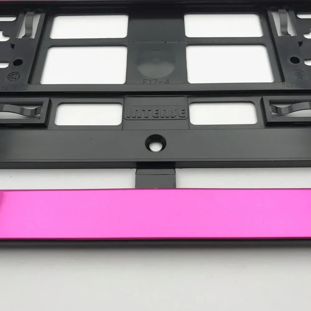 Podložka pod SPZ růžová metalíza