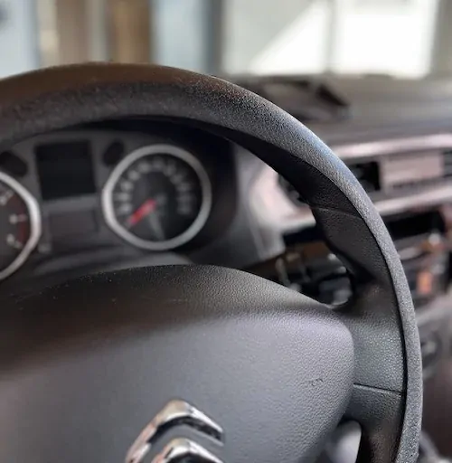 Silikonový potah na volant GARO černý