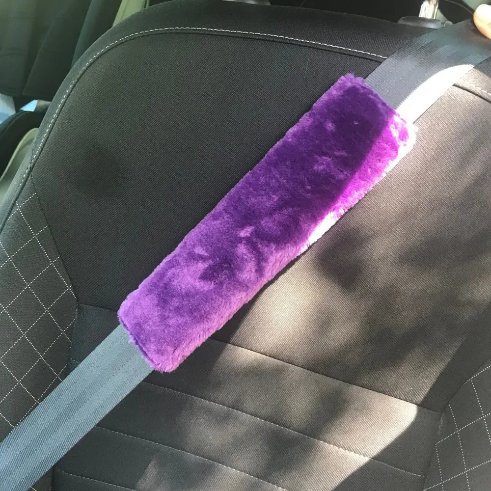 Chlupatý obal bezpečnostní Violet