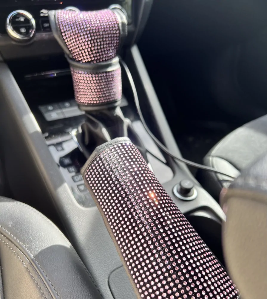 Obal na ruční brzdu Crystal Pink