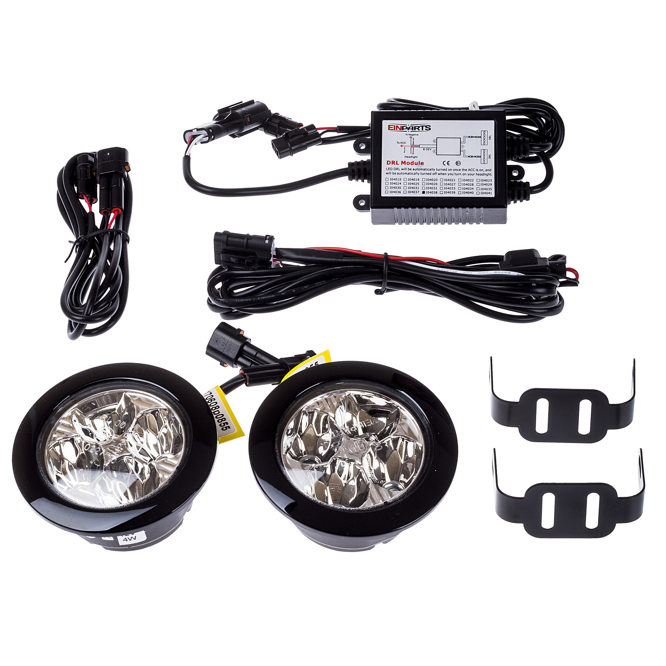 LED kulaté denní svícení Einparts DRL 409O 12V