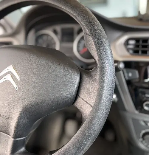 Silikonový potah na volant GARO černý