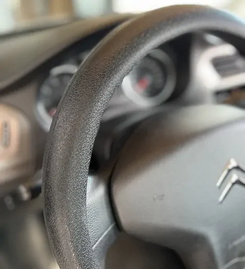 Silikonový potah na volant GARO černý