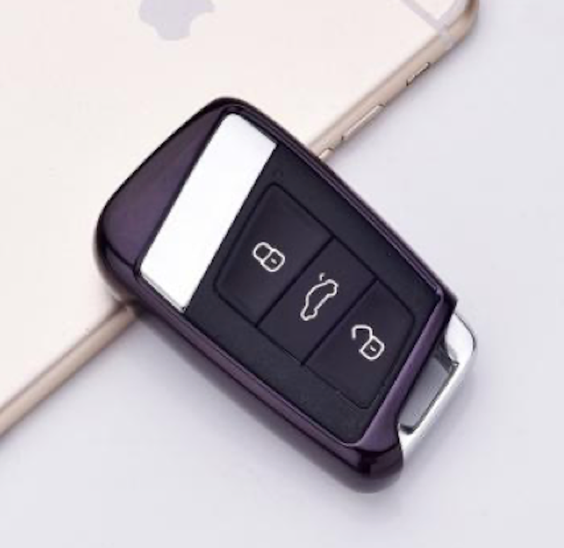 Metalický obal na klíč Škoda III., VW, Seat