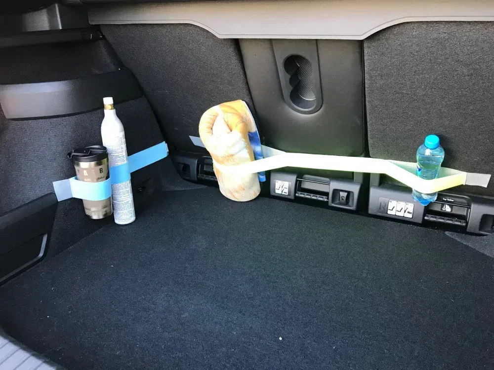 Upevňovací pás do kufru Pink 40cm